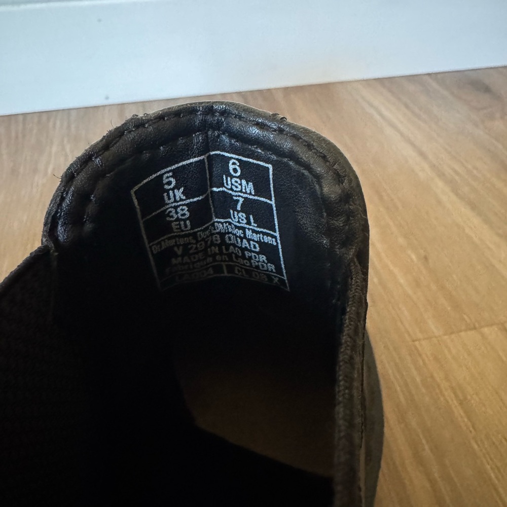 Dr. Martens Black Platform Ankle Boots - Picture 5 of 15